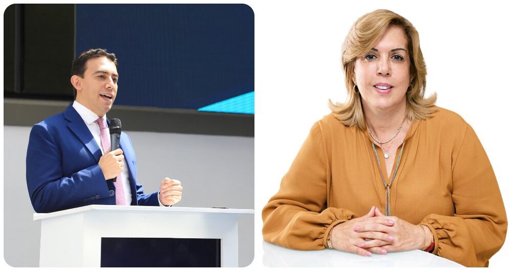 Alexander Vega y Clara Luz Roldán