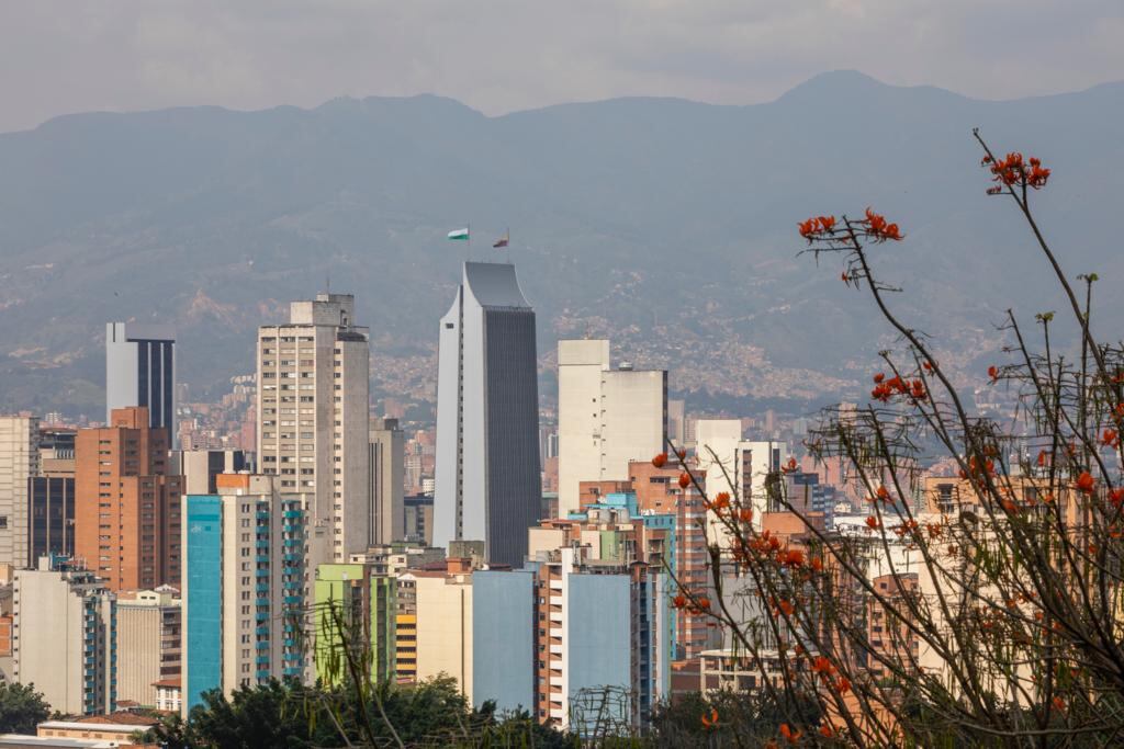 Panorámica de Medellín.