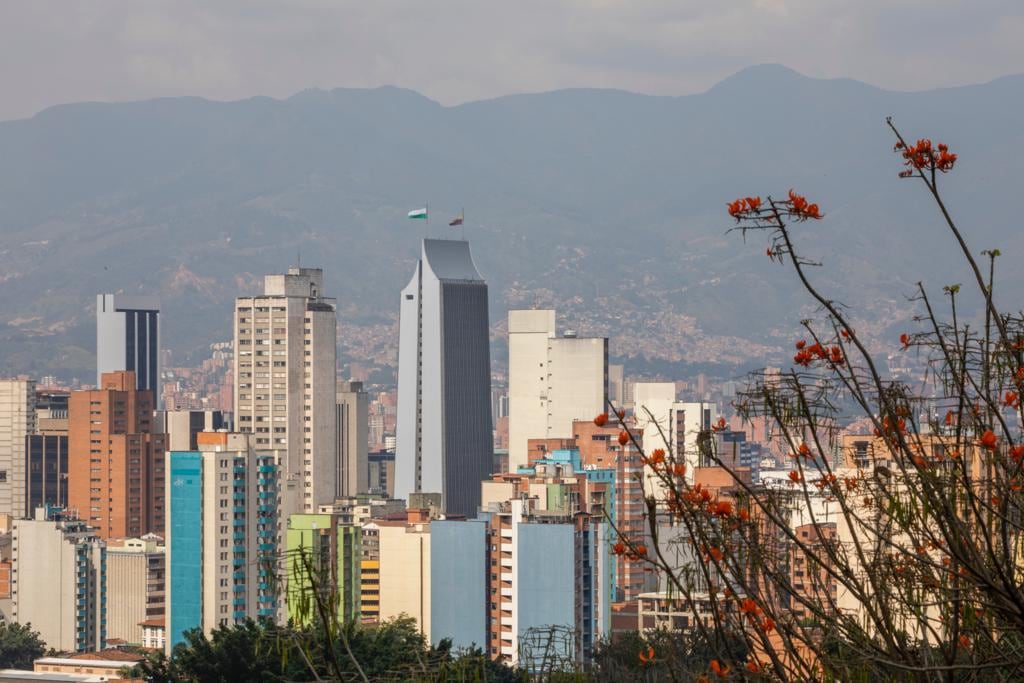 Panorámica de Medellín.