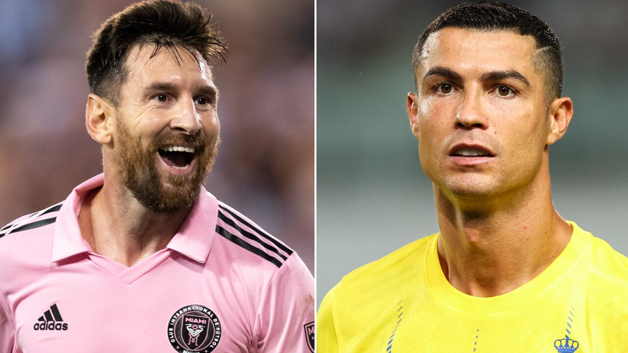 Lionel Messi y Cristiano Ronaldo se enfrentarán en febrero del 2024