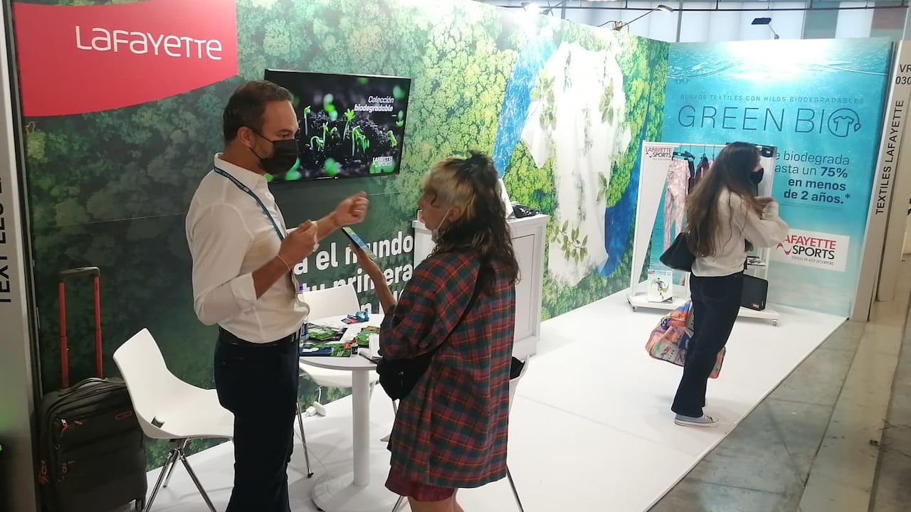La empresa Lafayette fabrica textiles con hilos biodegradables.