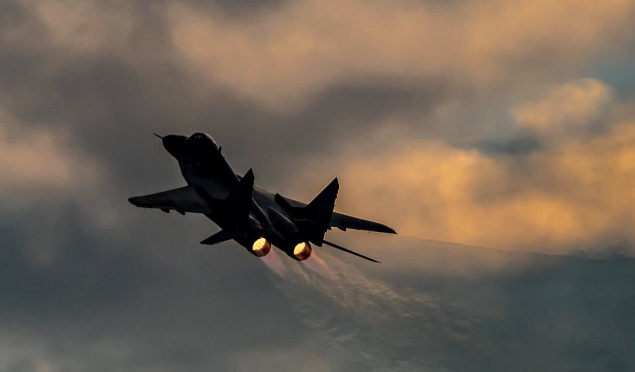 Los Mig-29 son de fabricación rusa y entró en operación en 1983