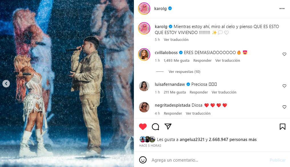 Foto: Instagram @karolg.