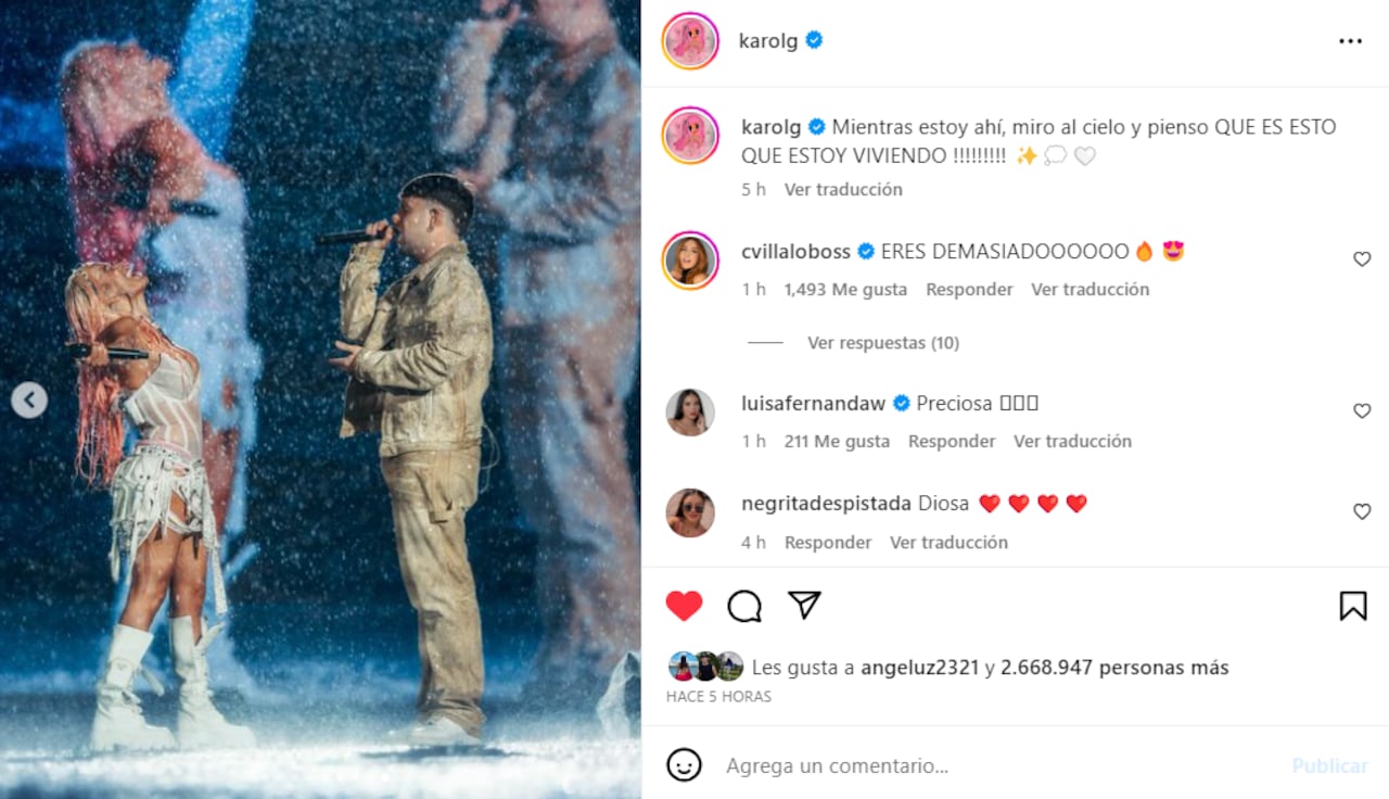 Foto: Instagram @karolg.