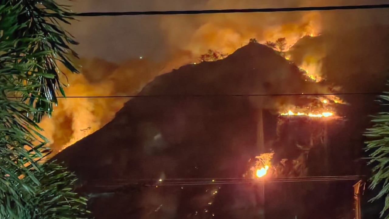 Imagen de la emergencia.
