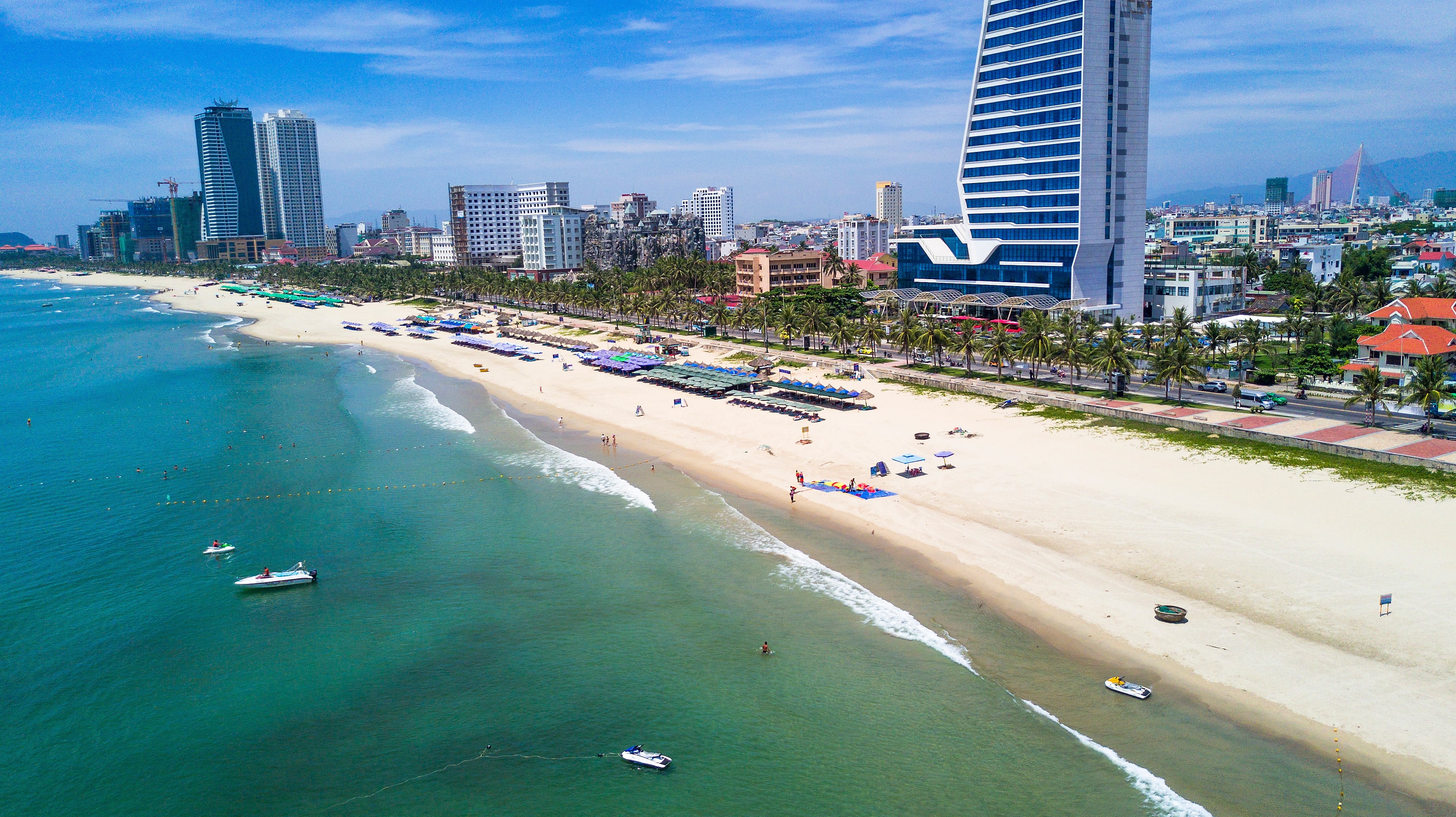 Esta es la ciudad de Da Nang, en Vietnam.