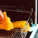 Limpieza de una freidora de aire.