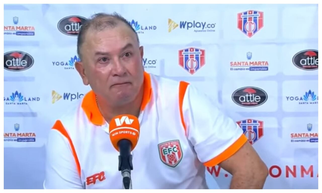 Alberto Suárez, técnico de Envigado