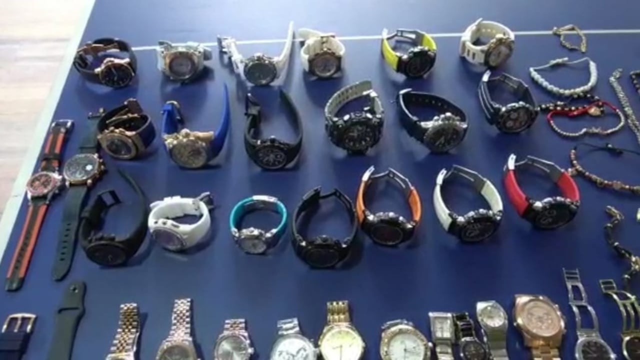 Los relojes, joyas y bienes por más de 30.000 millones decomisados a narcos-socios de disidentes de las Farc