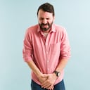 Pained man suffering from health issues and urinary incontinence. Latin man with a bladder infection