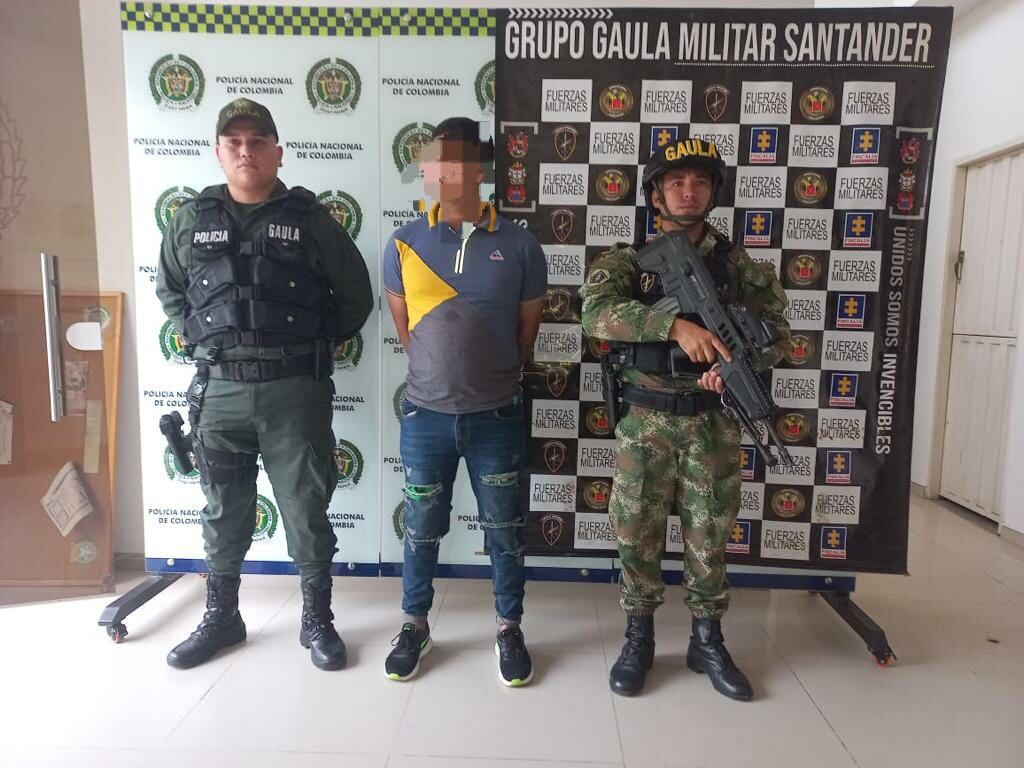 Alias Andrés o El Búcaro, sería el presunto cabecilla del grupo delincuencial.