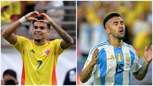 Luis Díaz (Colombia) y 'Nico' González (Argentina) vienen de jugar con sus respectivas selecciones en el último partido.