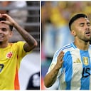 Luis Díaz (Colombia) y 'Nico' González (Argentina) vienen de jugar con sus respectivas selecciones en el último partido.