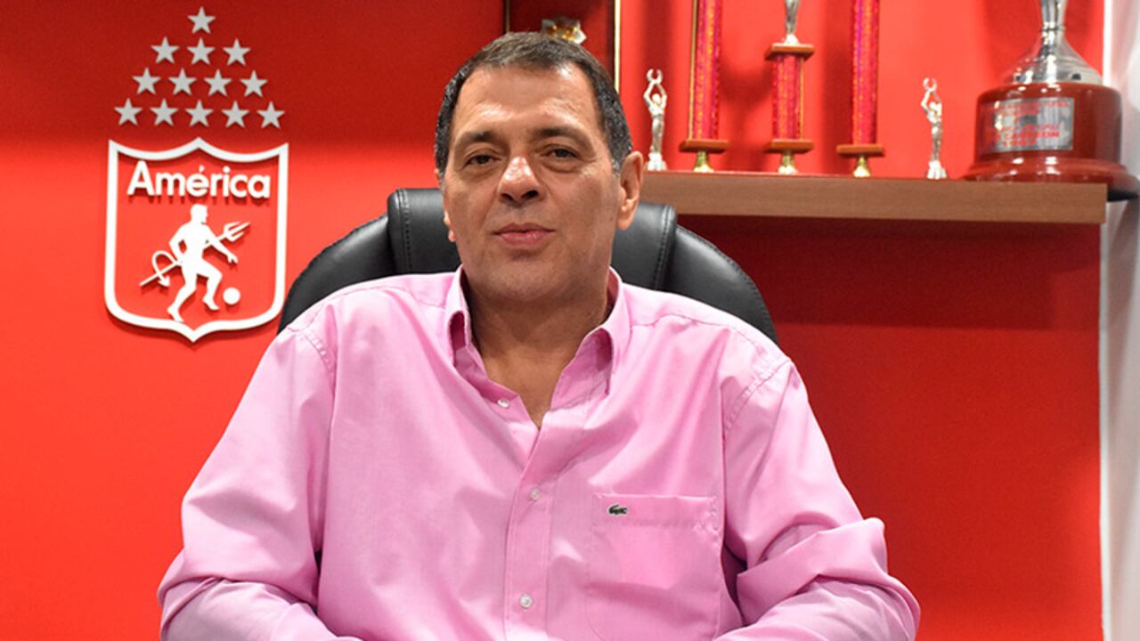 Tulio Gómez, máximo accionista del América de Cali.