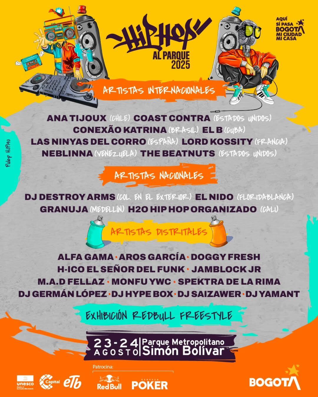 Hip Hop al Parque 2025