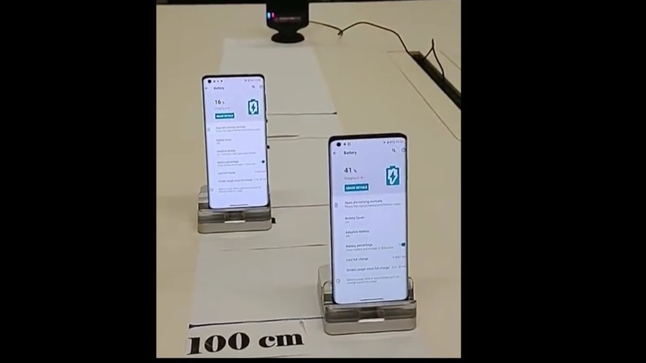 SSolución de carga inalámbrica a distancia Motorola One Hyper
MOTOROLA/WEIBO
29/1/2021