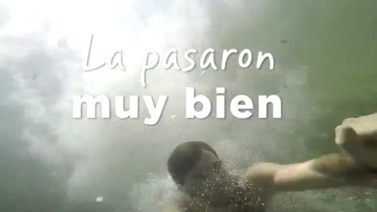 El video muestra a los turistas en medio de los ríos y las montañas de la ciudad ecuatoriana de Tena.