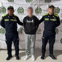El enfermero capturado en Bogotá.