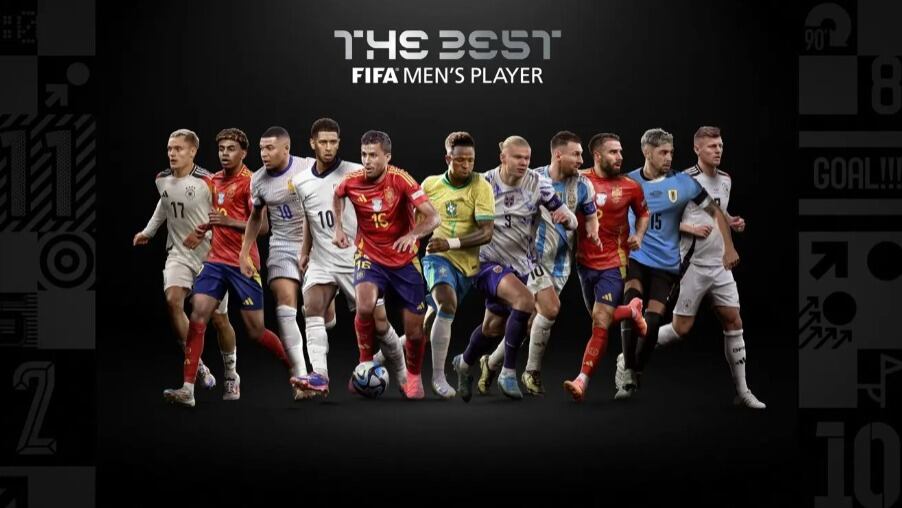 Nominados al mejor jugador del año de la Fifa.