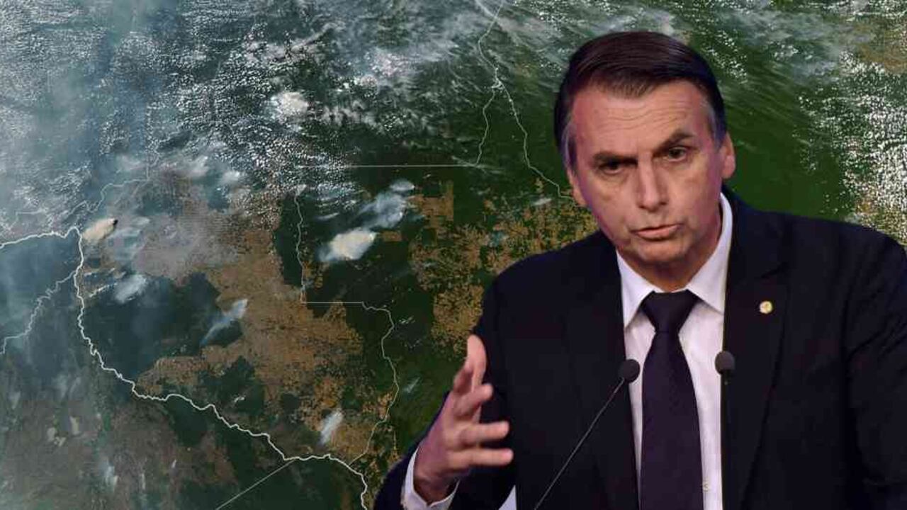 Polémica: Bolsonaro asegura que el Amazonas “no se incendia” porque es un bosque “húmedo”