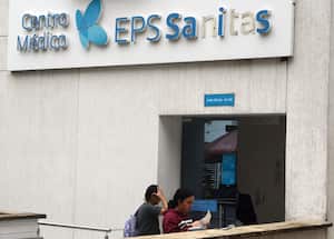 Cali; Completa normalidad en las instalación de las EPS Sanitas en Cali tras anuncio de intervención de Supersalud Foto José L Guzmán. El País