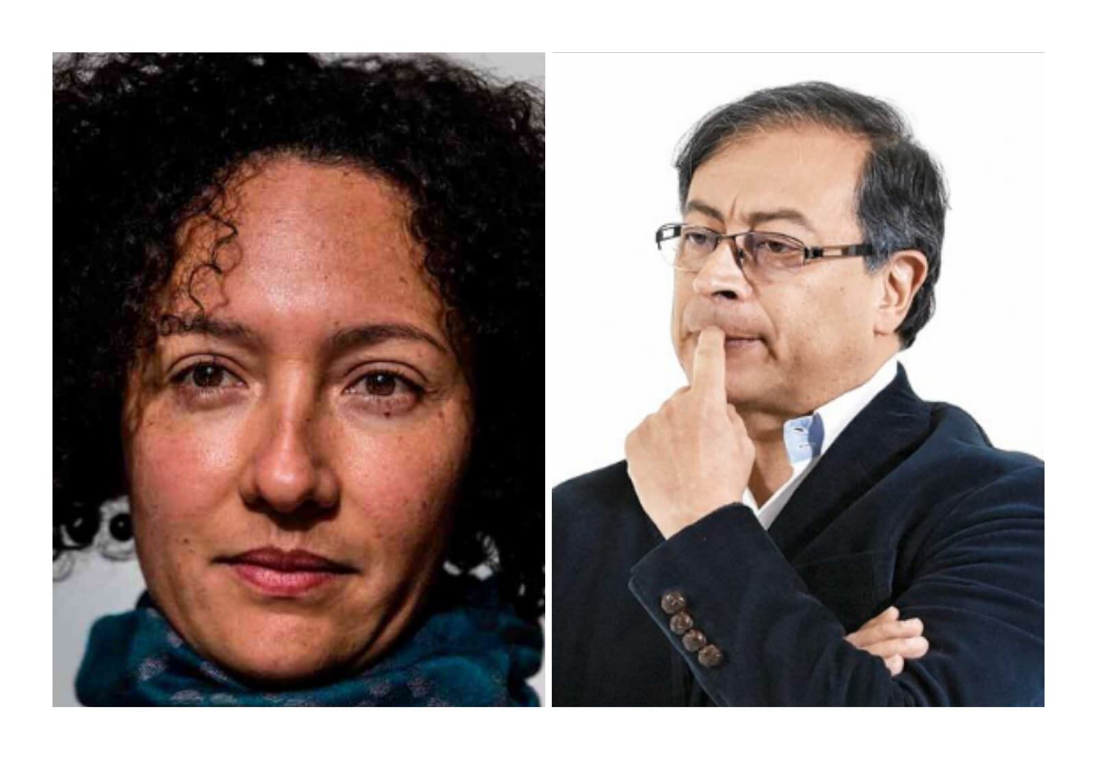 Isabel Cristina Zuleta y Gustavo Petro