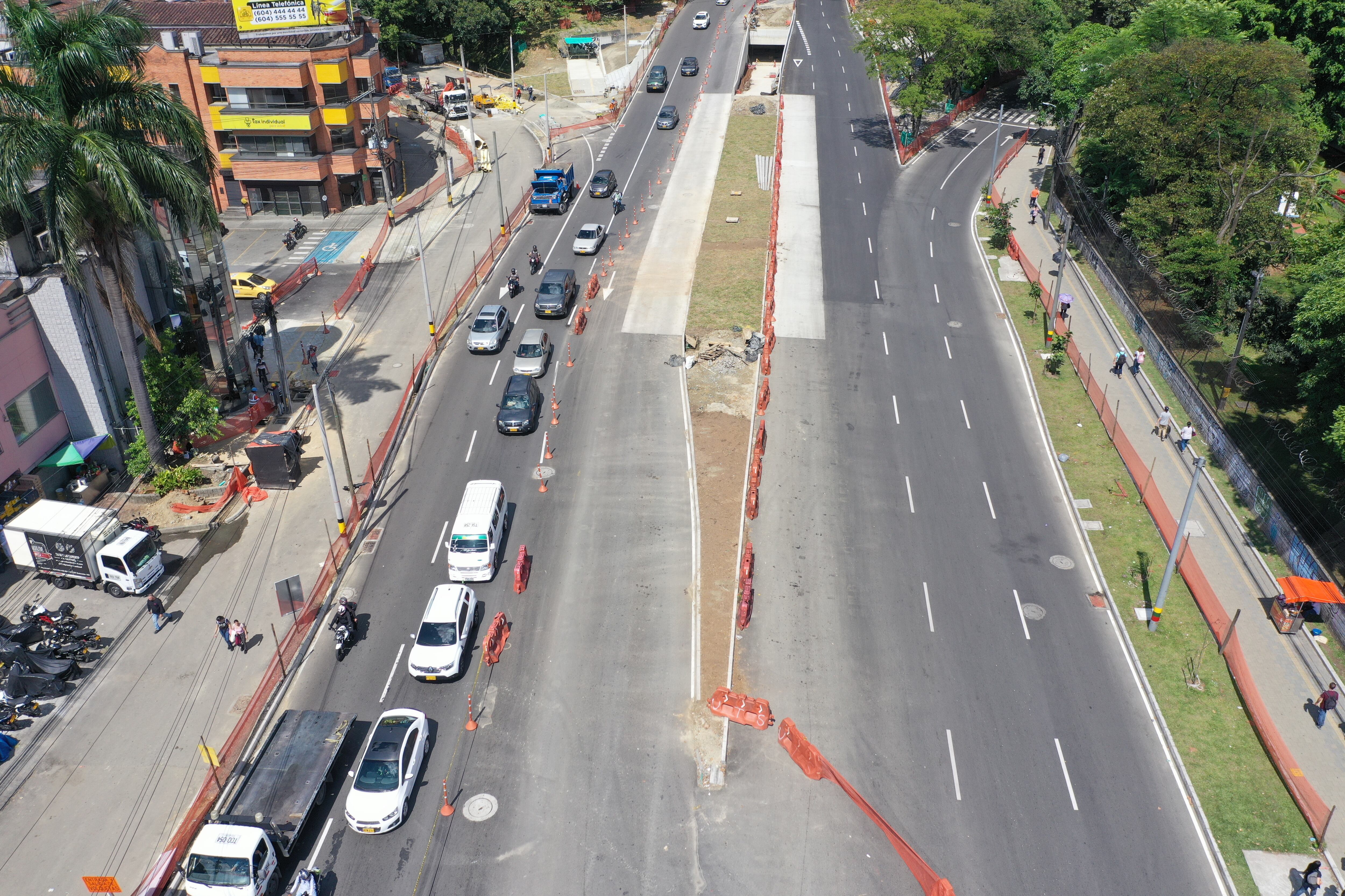 Vía que estarán cerradas por la construcción de Metroplús.