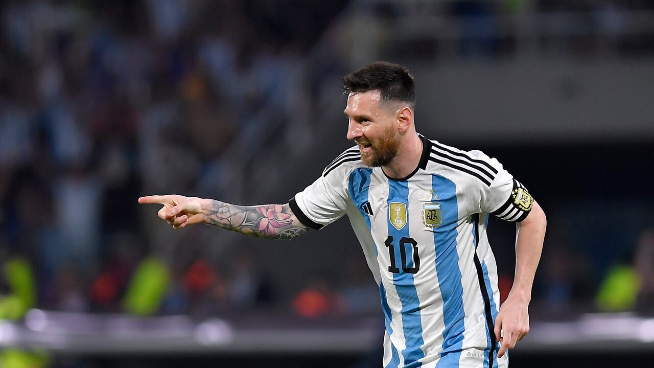 Lionel Messi marcó triplete ante Curazao en amistoso de fecha Fifa.