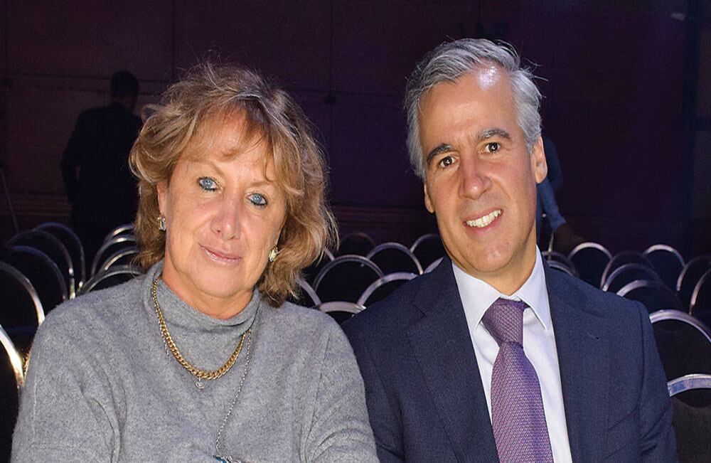 Mónica de Greiff y Orlando Cabrales.