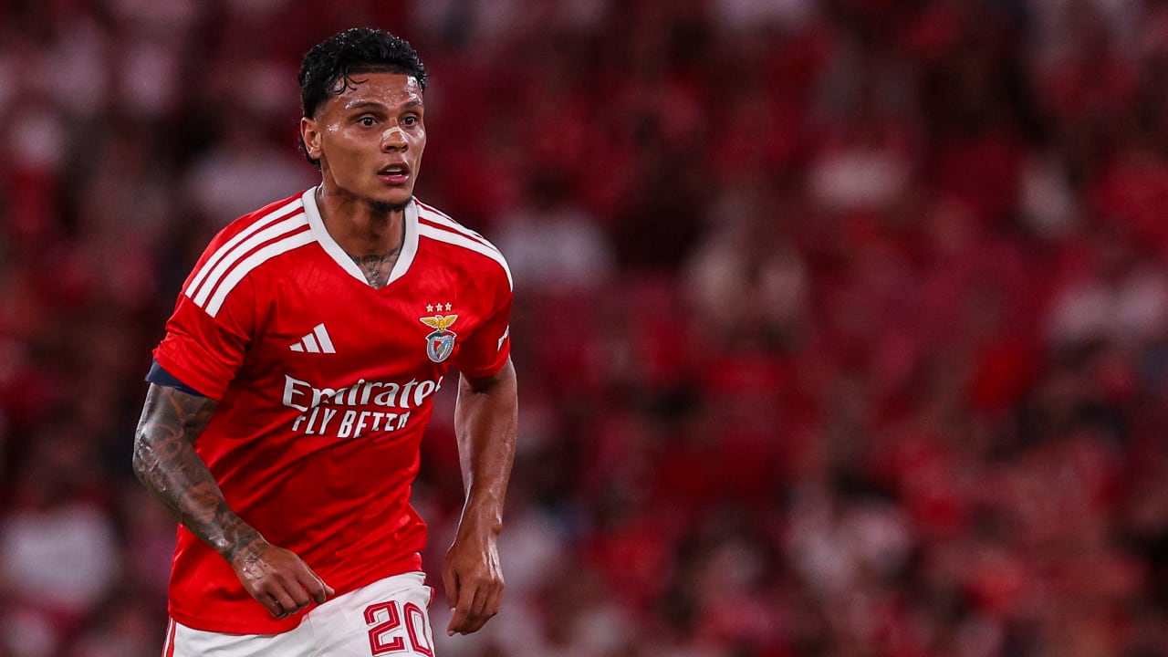 Richard Ríos, volante de Benfica