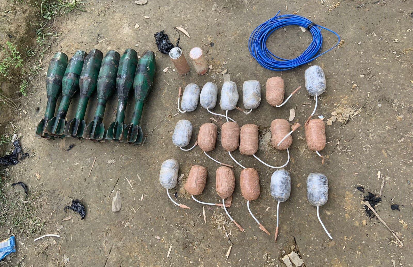 El material explosivos pertenecía a la disidencia Jaime Martínez.