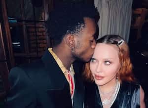 David, el hijo de la cantante de pop.