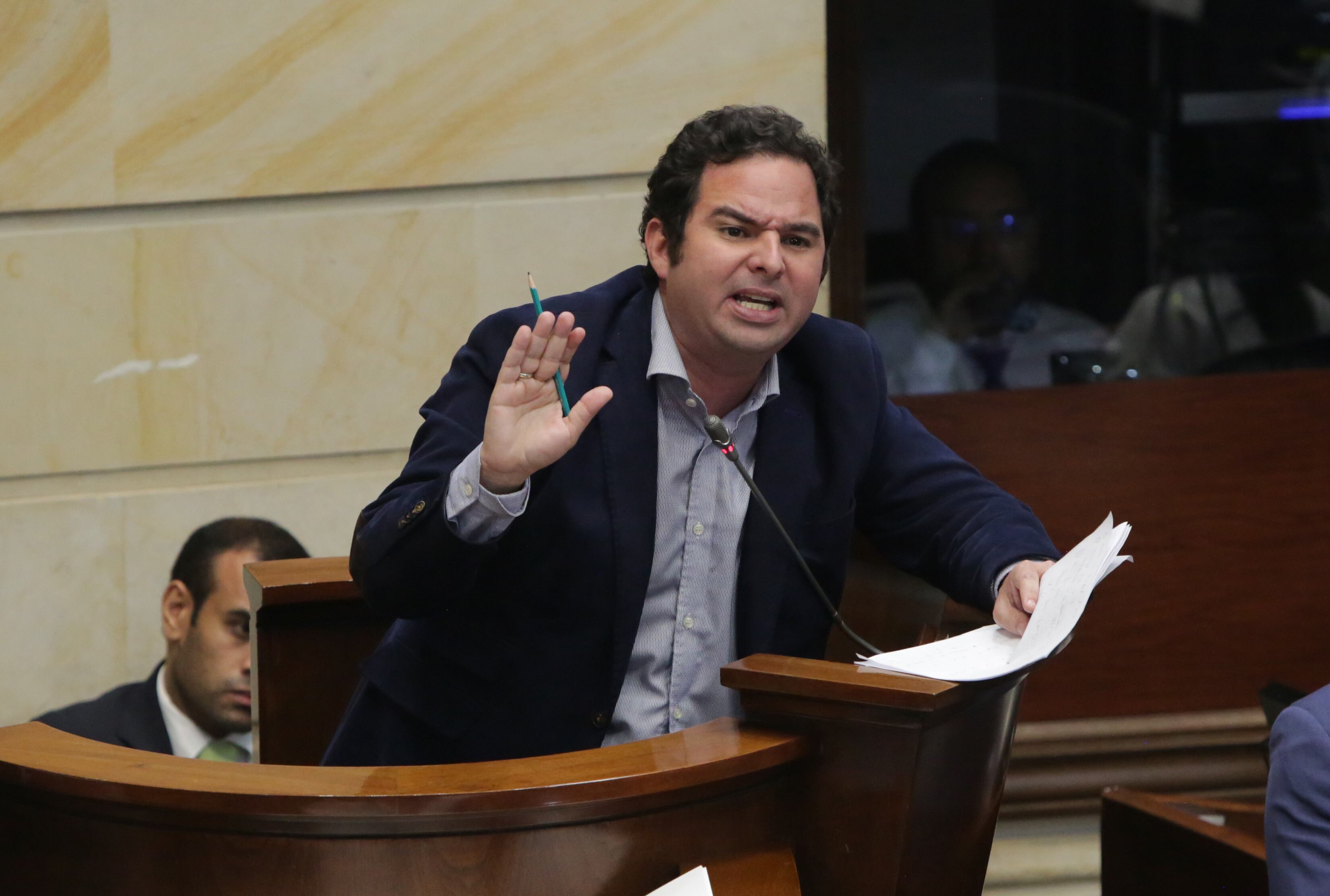 senador Carlos Meisel
Aprobada la reforma pensional en segundo debate en la plenaria del Senado
Bogota abril 23 del 2024
Foto Guillermo Torres Reina / Semana