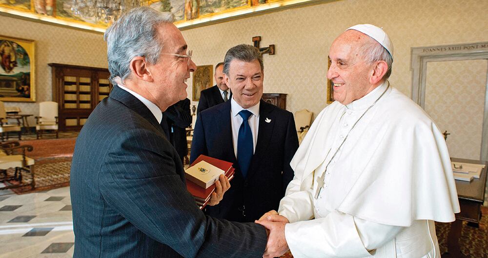 El papa Francisco visitó Colombia en 2017.