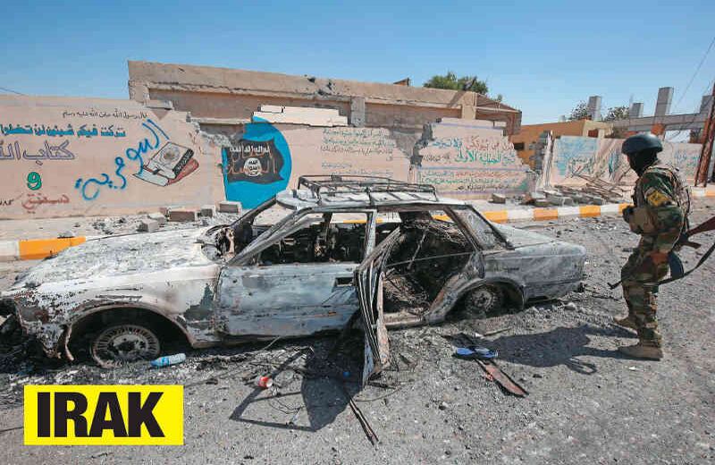 Conflicto con ISIS desde 2014 2.500 muertos,  3,2 millones de desplazados