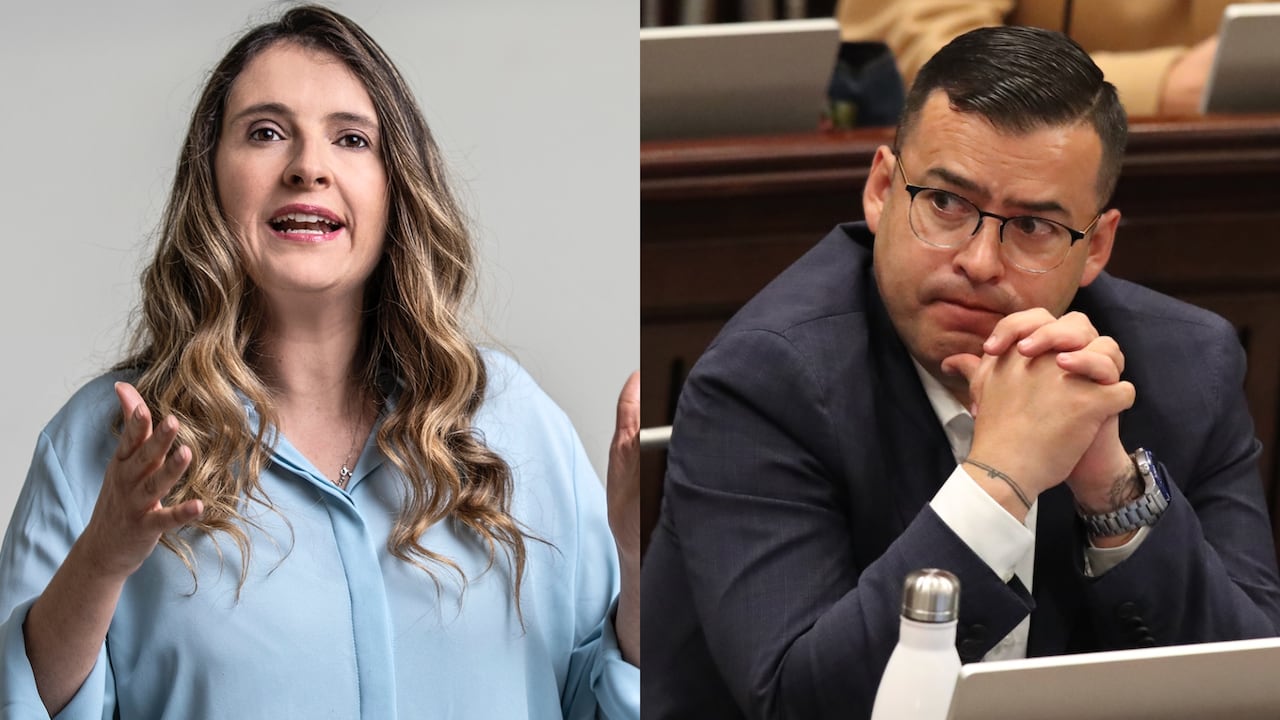 Paloma Valencia y Jaime Raúl Salamanca.