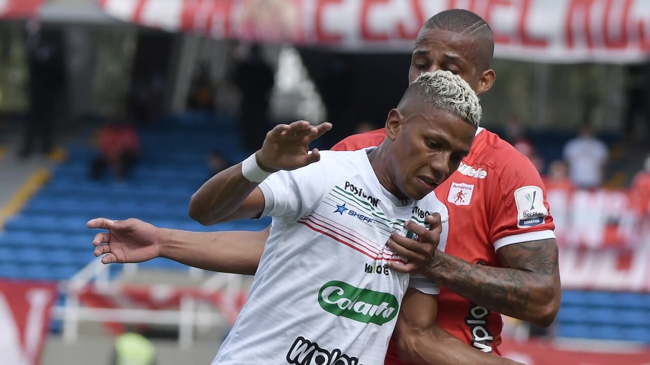 Once Caldas vs América / Liga Betplay 2021 / Fecha 4
