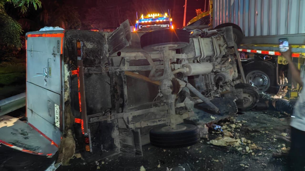 Accidente en Cimitarra, Santander.