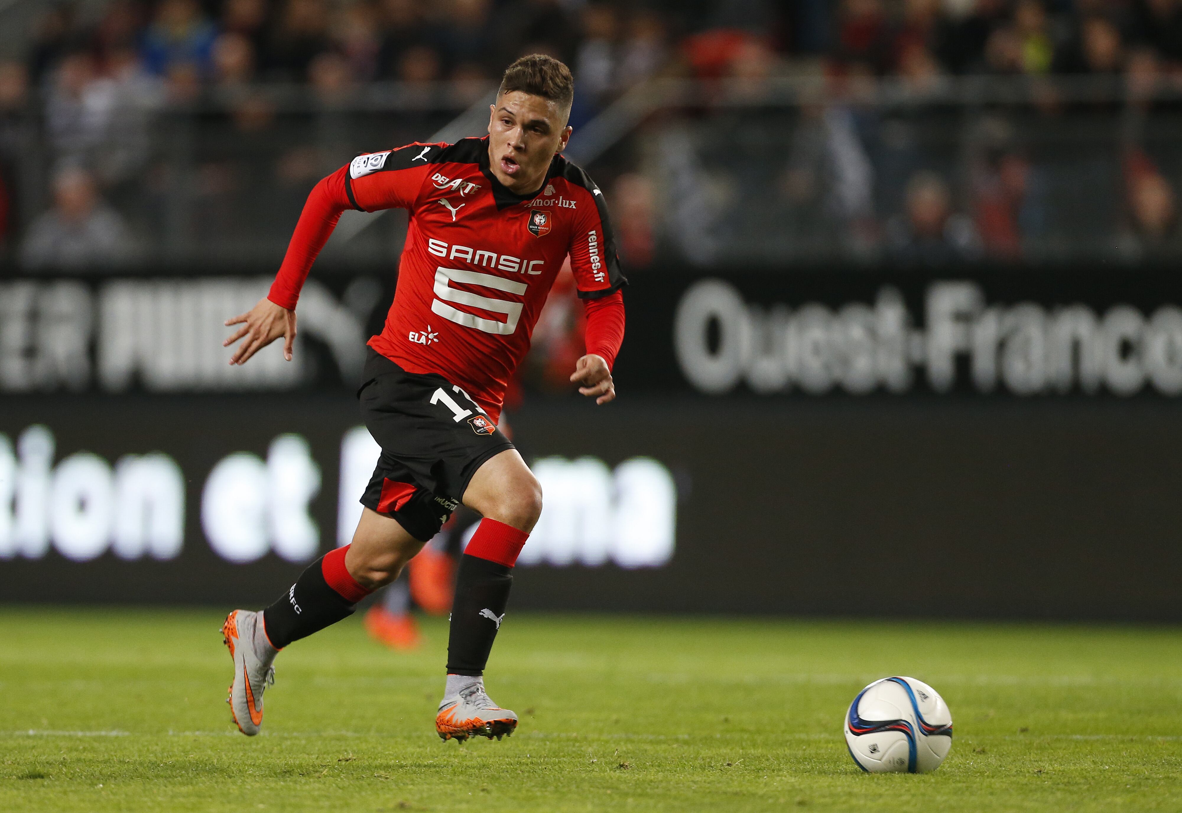 Juanfer con los colores del Rennes.
