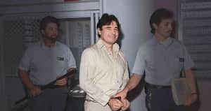 Lehder, ya encarcelado en Estados Unidos.