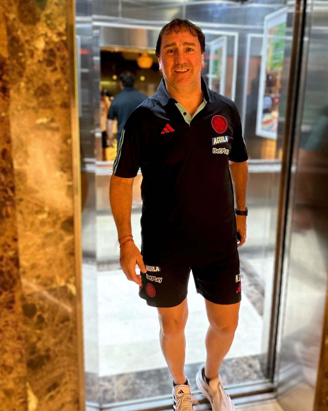 Néstor Lorenzo, DT de la Selección Colombia.