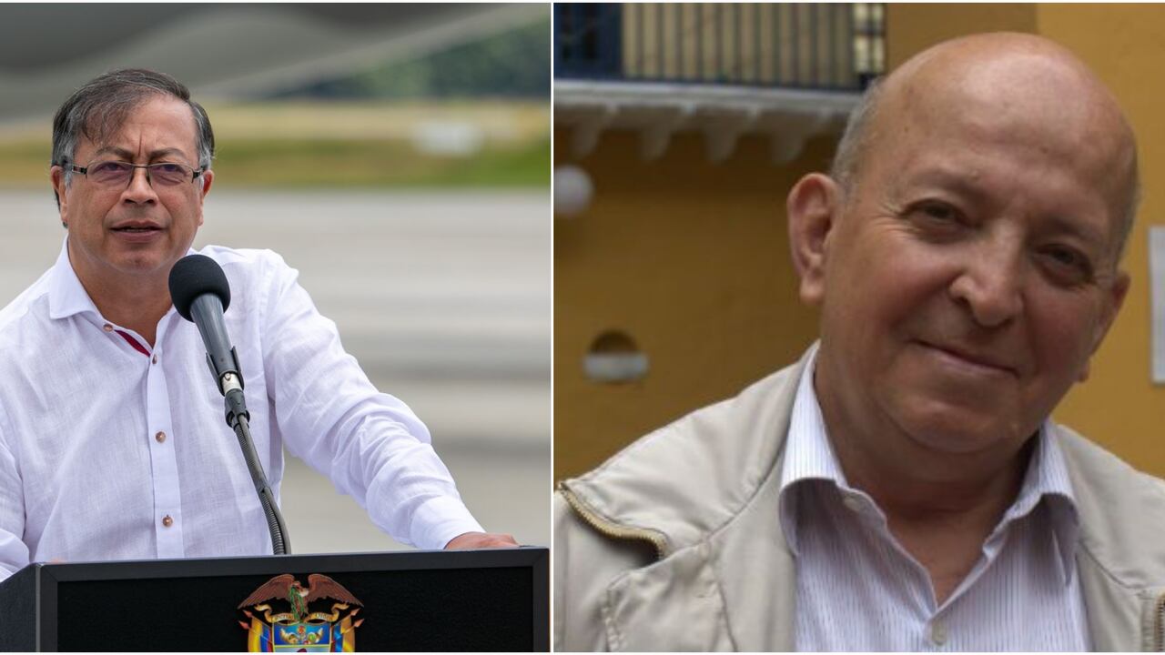 Presidente Gustavo Petro y Otty Patiño