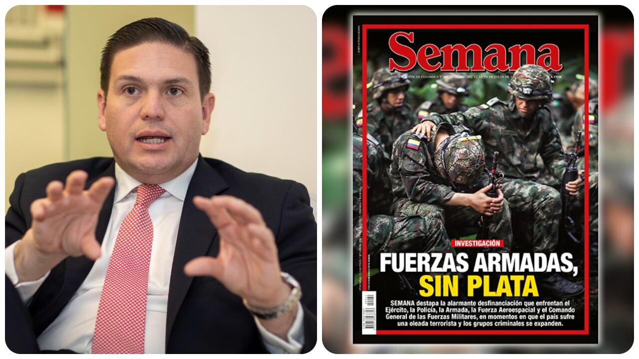 El exministro Juan Carlos Pinzón reaccionó a la portada de SEMANA de este sábado 12 de julio.