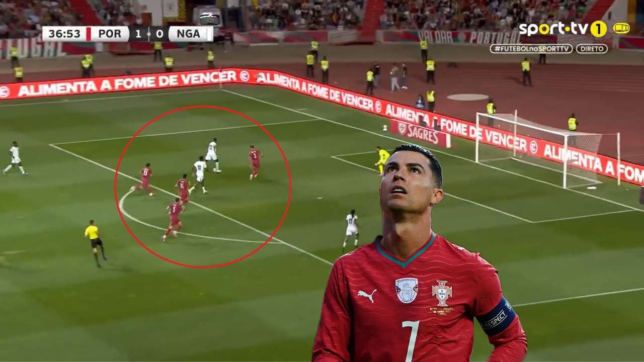 Video-124; Eye, Colombia: Thus was the goal that Nigeria scored to the Portugal of Cristiano Ronaldo that activates the alarms