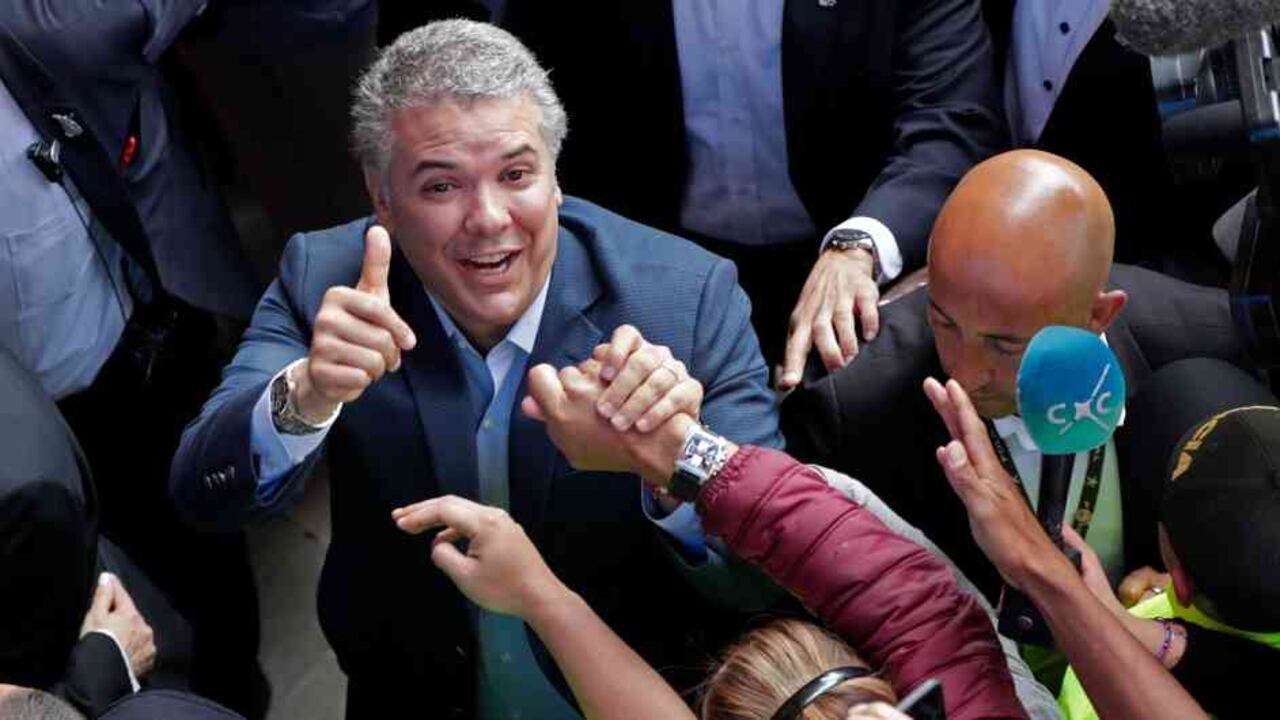 Iván Duque fue el vencedor en las urnas.