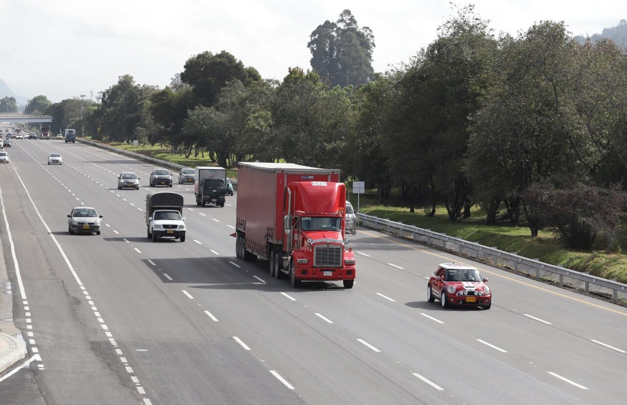 Transporte de carga en Navidad.