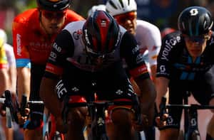 Fernando Gaviria hizo rabieta luego de etapa 5 del Giro de Italia 2022 y le mandó pulla a su equipo