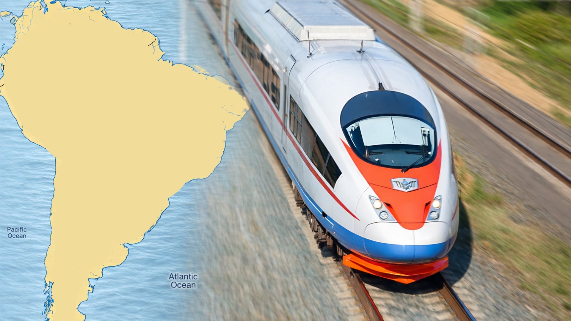 Megaproyecto ferroviario en Sudamérica