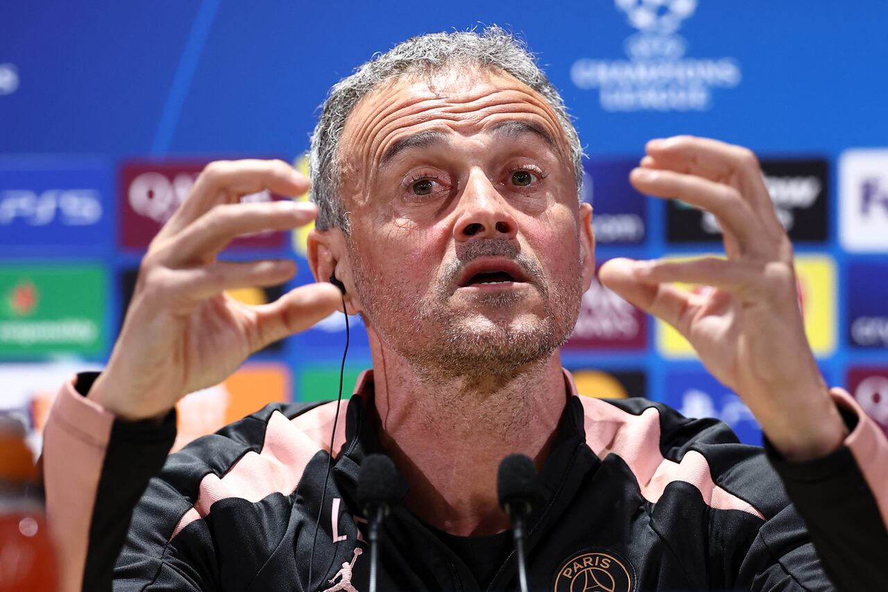 Luis Enrique sobre Luis Díaz previo al encuentro por octavos de final de la Champions League