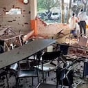 El carro bomba que explotó en el corregimiento Potrerito destruyó gran parte de la escuela